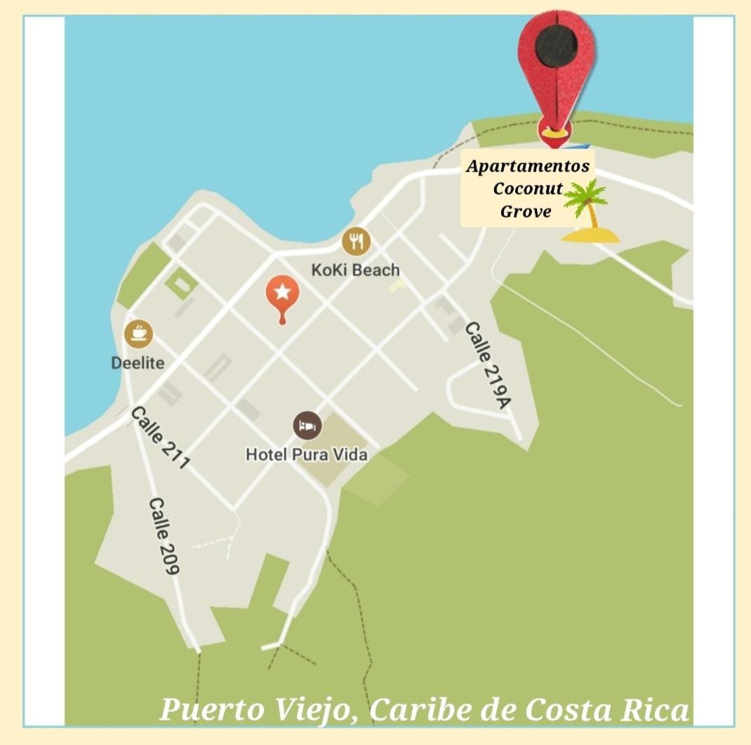 Cabinas Coconut Grove Puerto Viejo de Talamanca Exterior foto